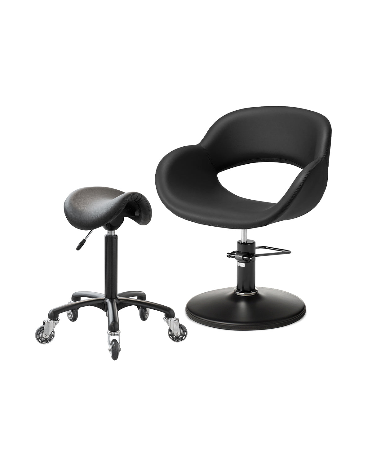 Friseurstühle, kundenstühle und rollhocker – was ist der Unterschied?
