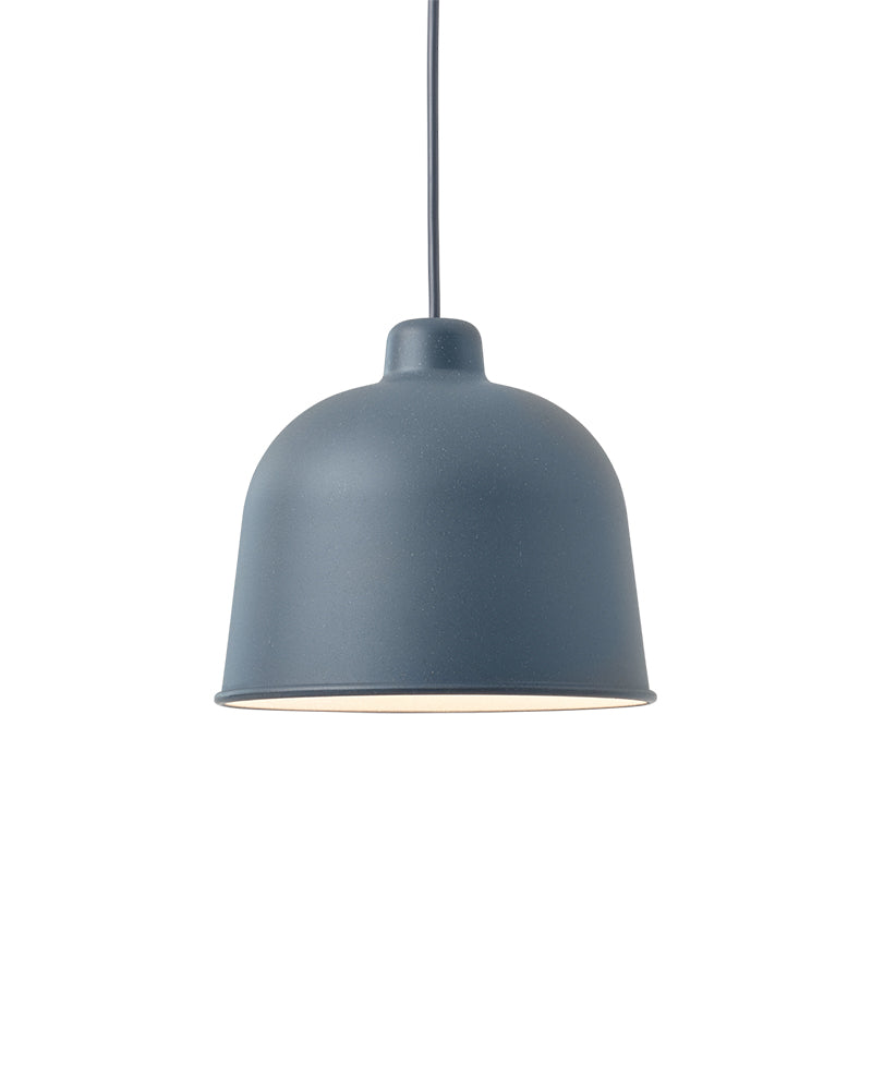 Grain - Blau-graue Pendelleuchte