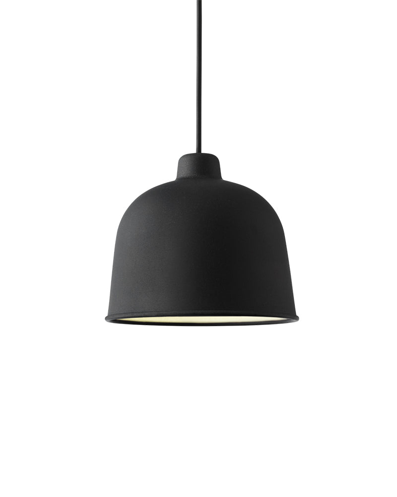 Grain - Lampada a sospensione nero grigio