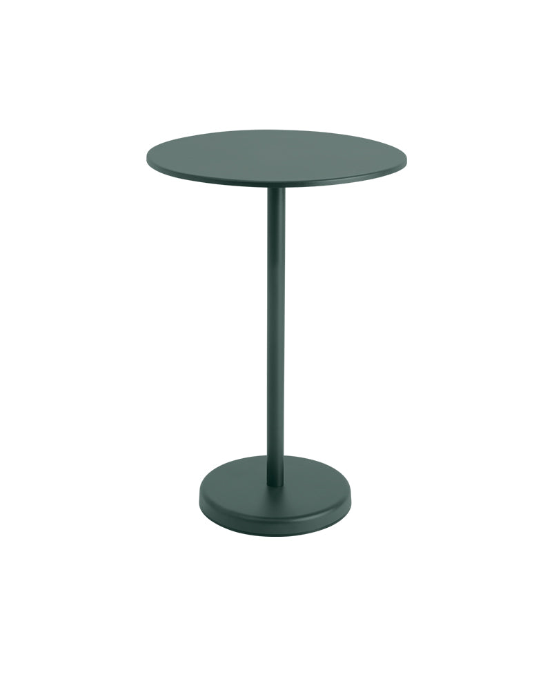 Linear - Tavolo da bar verde scuro - Per 2-4 persone