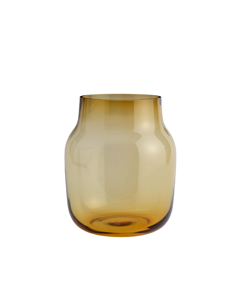 Silent - Blumenvase - Orange - Groß