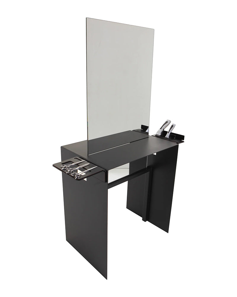 Work Metal - Postazione parrucchiere indipendente - Doppia faccia