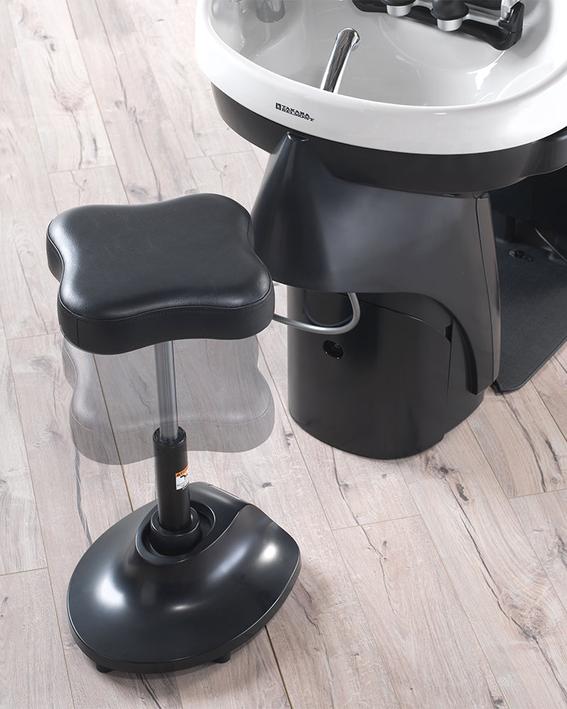 Yume Espoir stool - Fauteuil de soin noir - Ergonomique