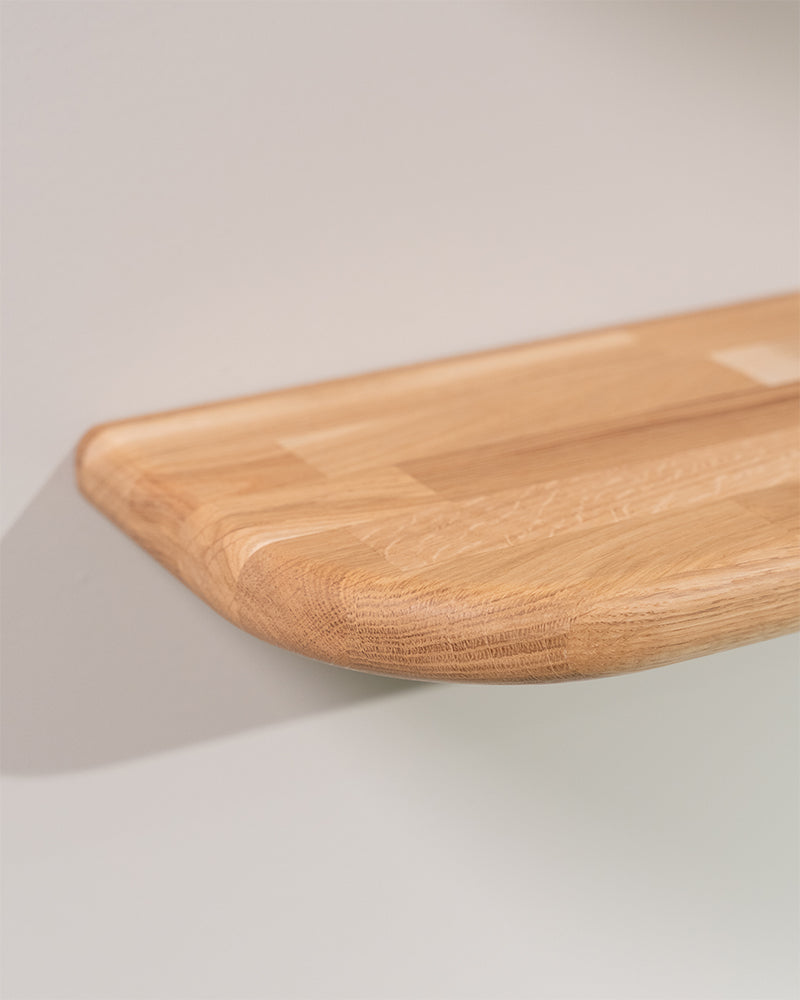 Linea Oak - étagère en chêne de 40 cm