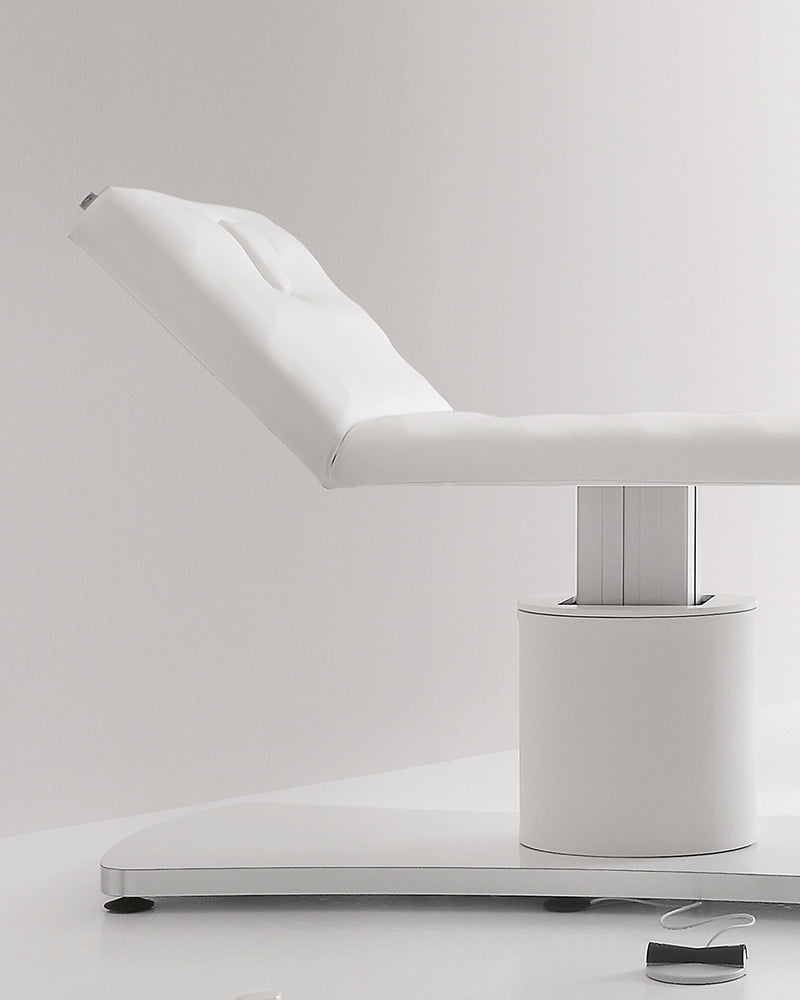 E-Motion - Lettino da massaggio bianco - con motore