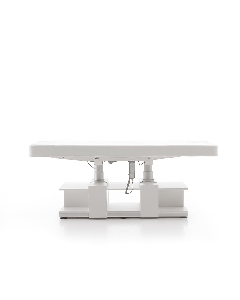 The Lumina - Table de massage blanche - avec moteur