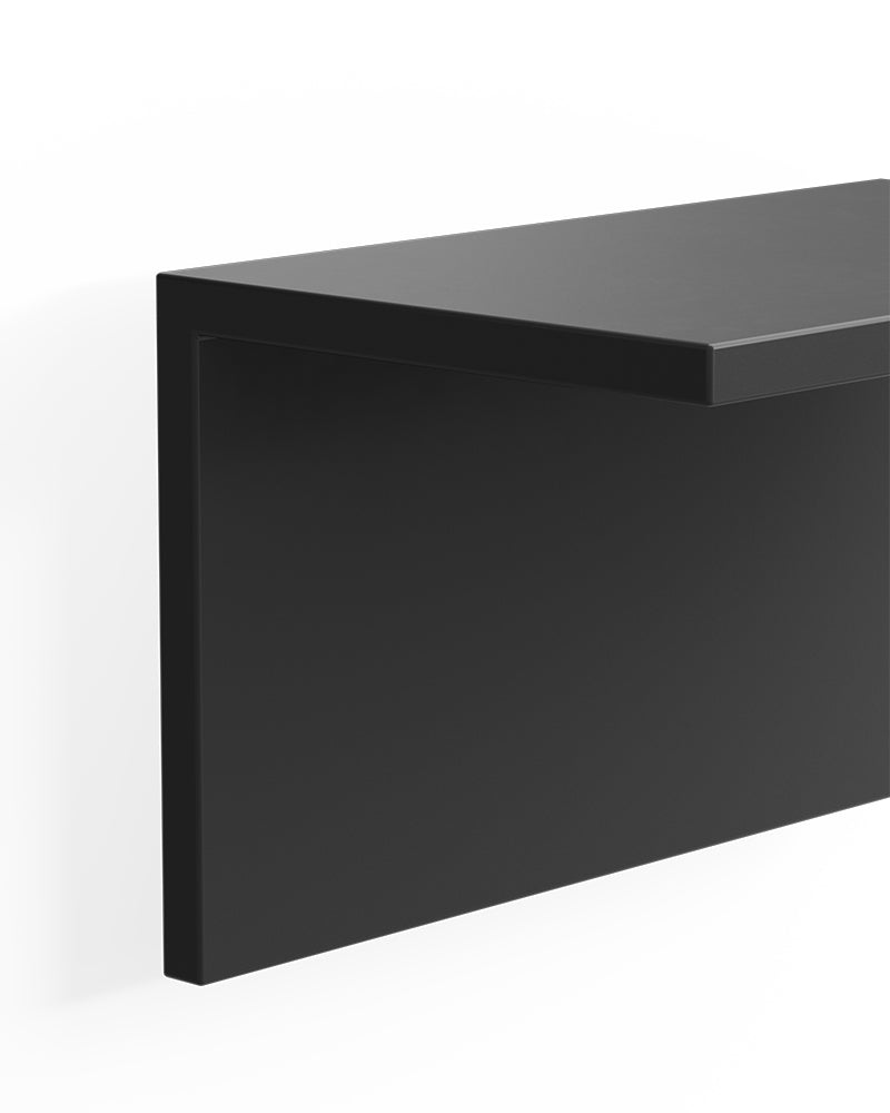 Display Black - Étagère 32 cm en mélamine noire