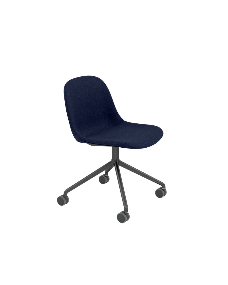 Fiber - Sedia da ufficio blu scuro
