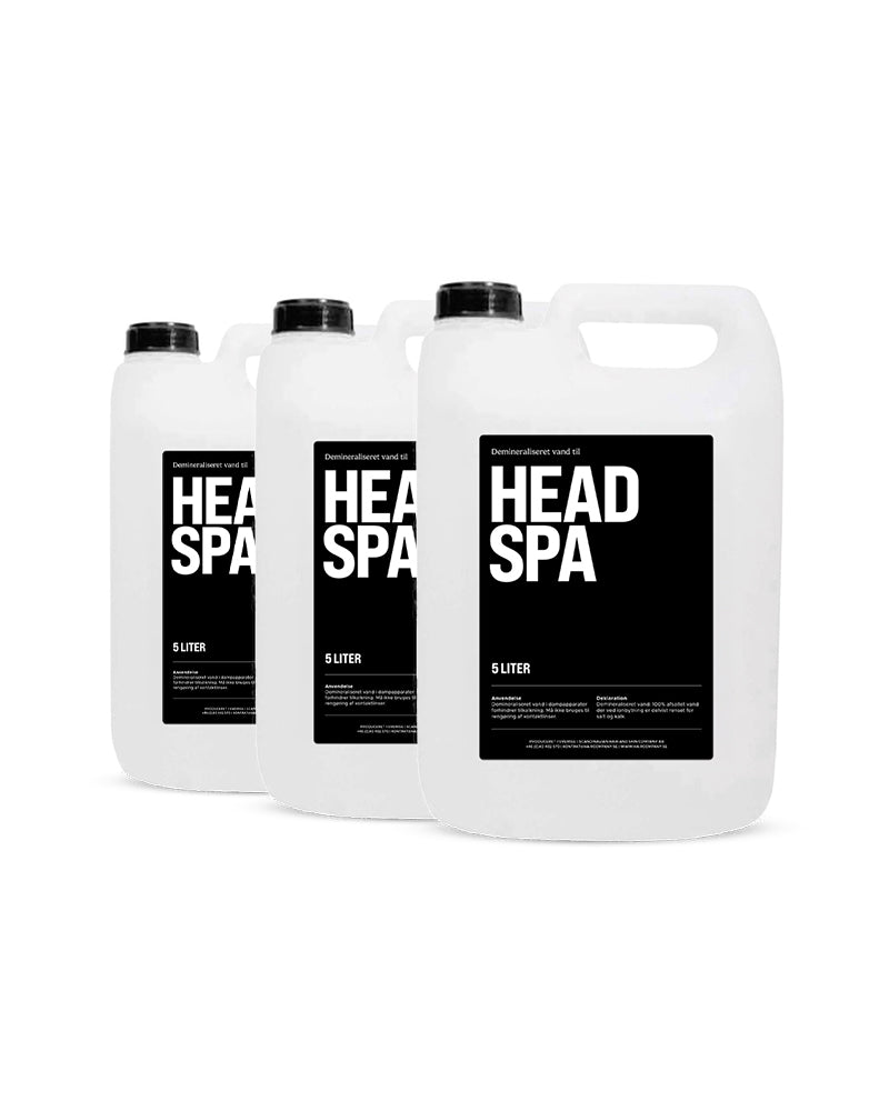 Entmineralisiertes Wasser - für Head Spa und Haardampfer 15L