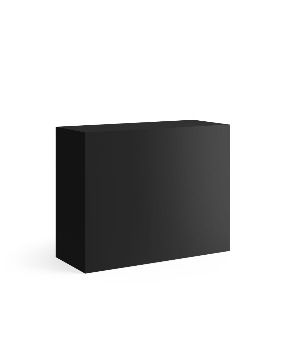 Welcome Black - Comptoir d'accueil noir