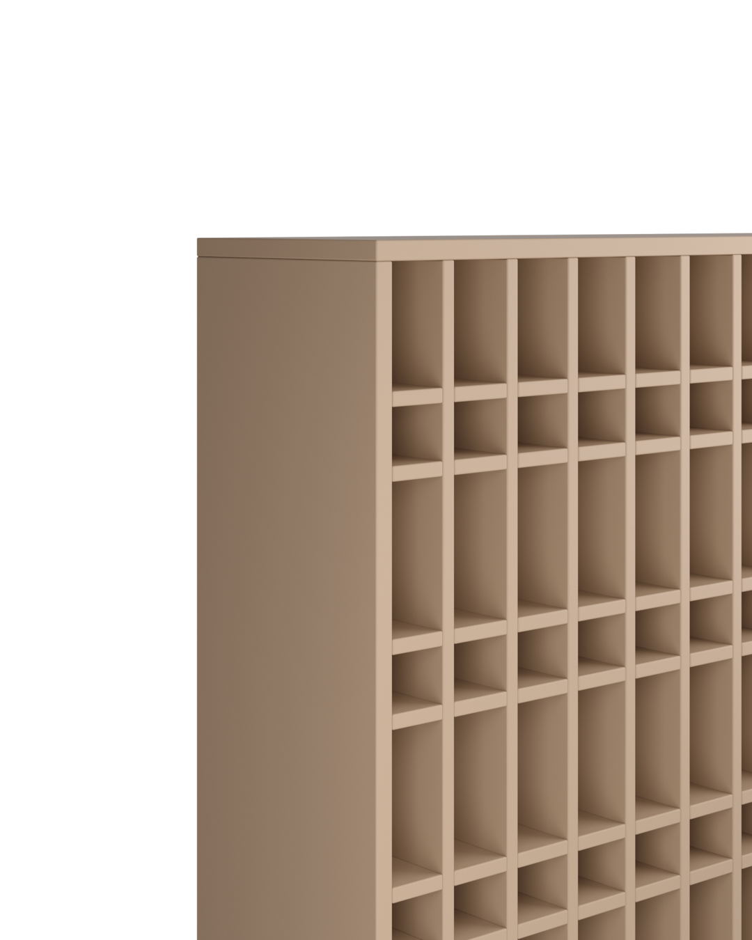 Rangement pour tubes de coloration Colorbar - Rangement mural - Beige Cappuccino