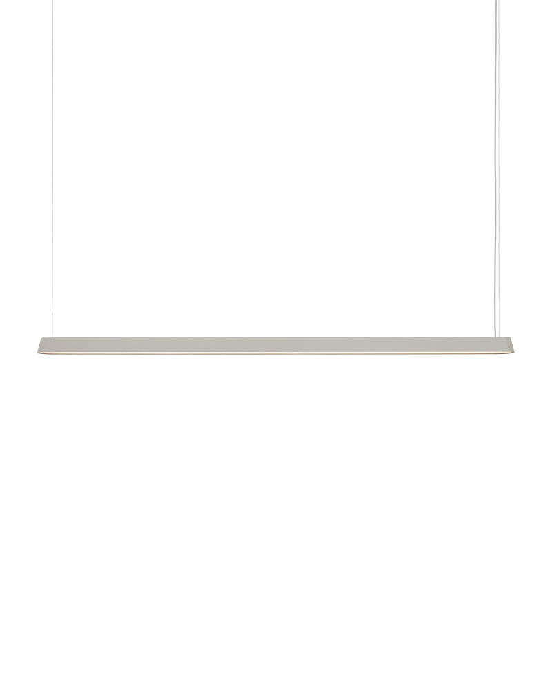 Linear - Lampada da soffitto grigia