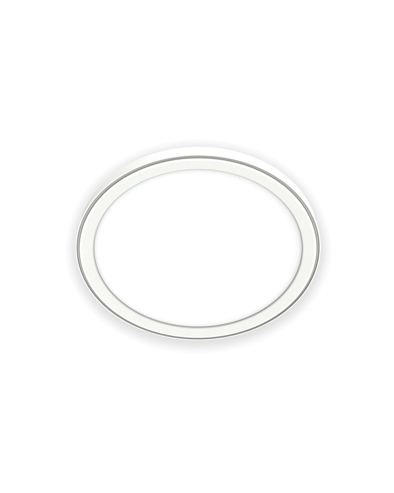 Sun LED - Illuminazione per parrucchieri bianca rotonda - ø44cm