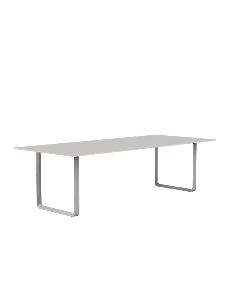 70/70 Grande - Linoleum grigio - Struttura grigia
