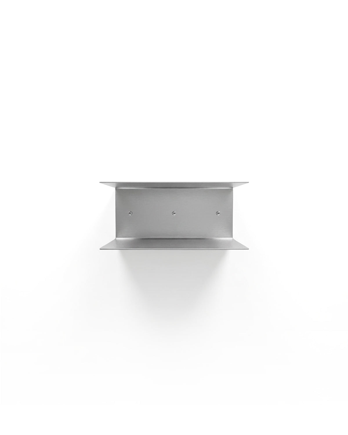 Stack Steel - Étagère double fonction en acier inoxydable brossé
