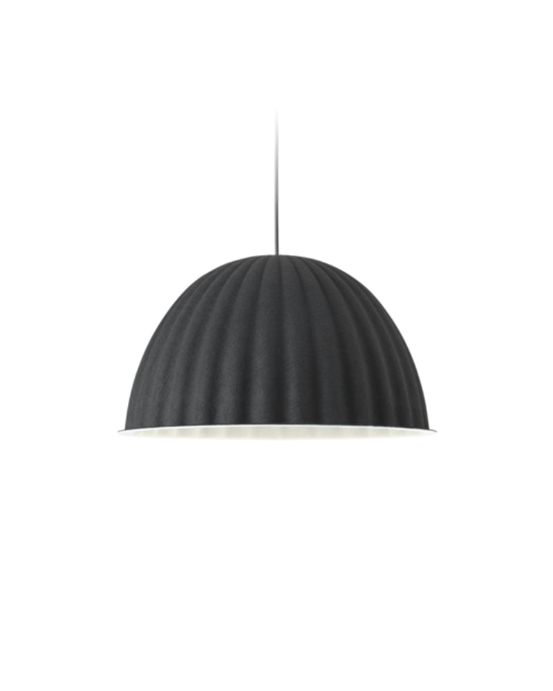 Under the bell - Lampada a sospensione nera ø55