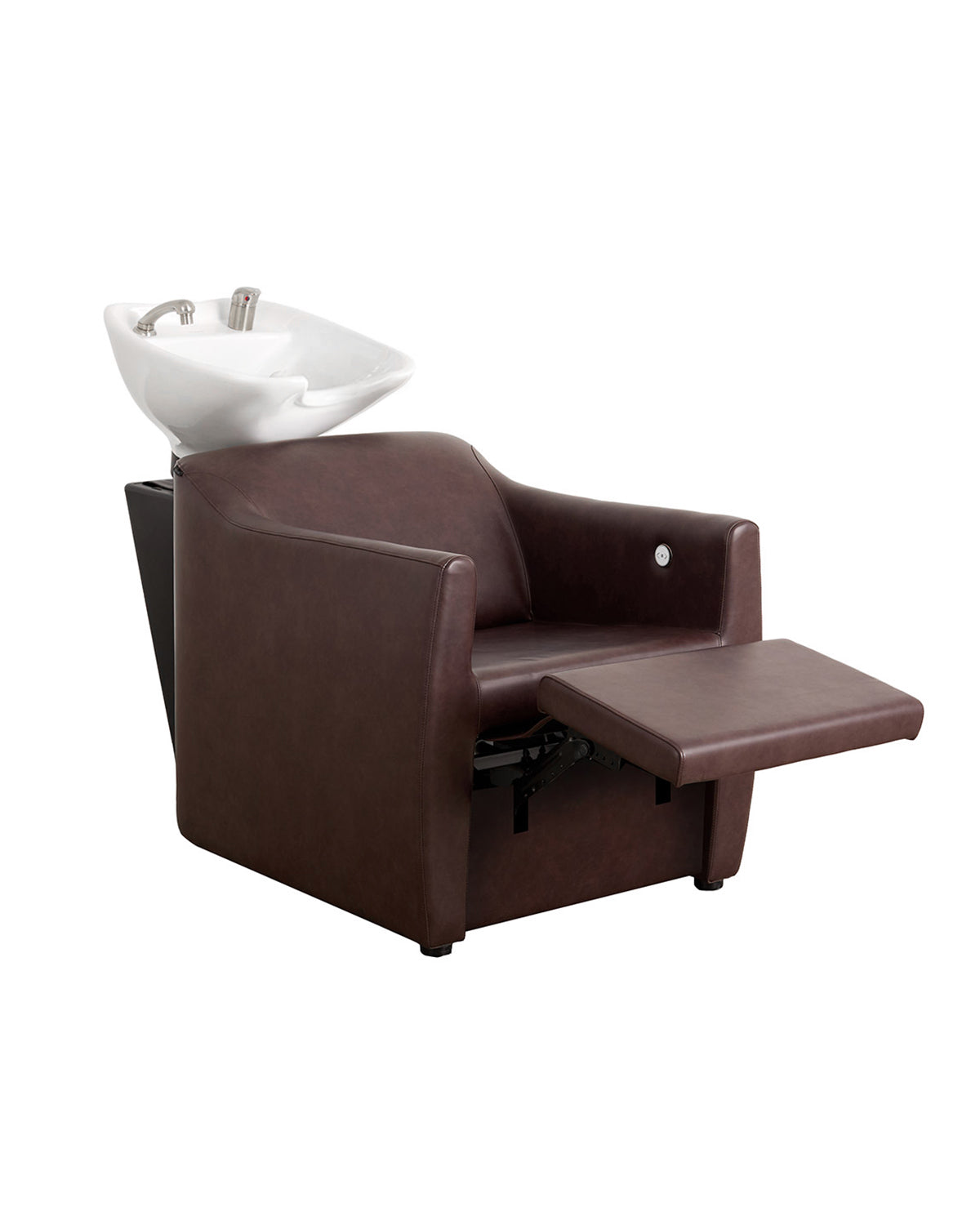 Vespa Merlot - Bac de lavage brun avec cuve blanche