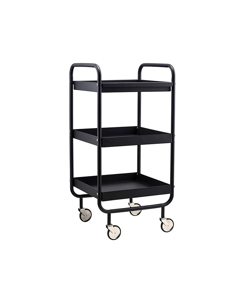 Roll - Chariot de coiffure noir